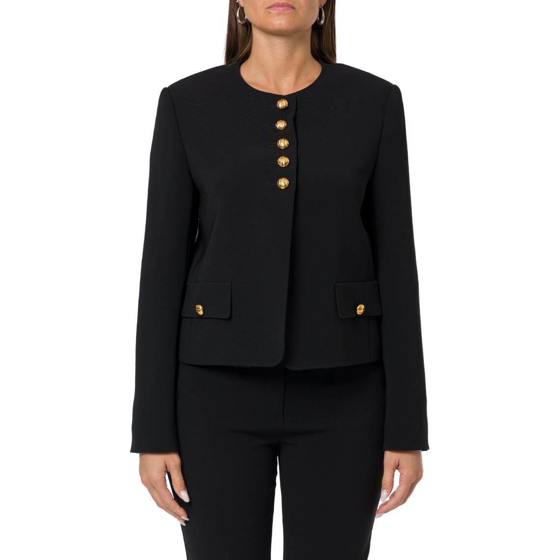 Giacca girocollo in cady tecnico Mstpaniere Max Mara Studio