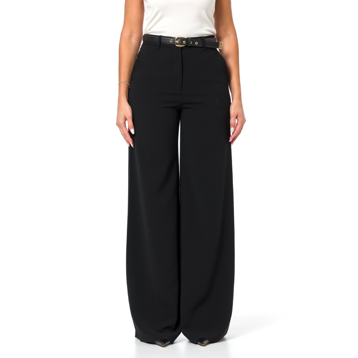 Pantalone ampio in cady Mstamico Max Mara Studio