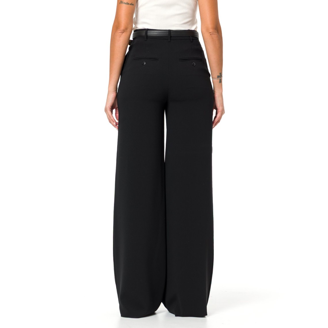 Pantalone ampio in cady Mstamico Max Mara Studio