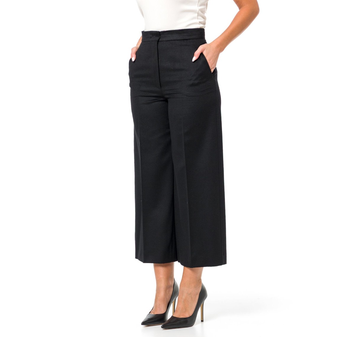 Pantaloni Mstmarengo Max Mara Studio