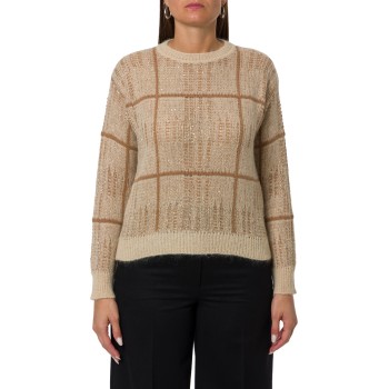 Maglia boxy in lana, mohair e cachemire Mstgondola Max...