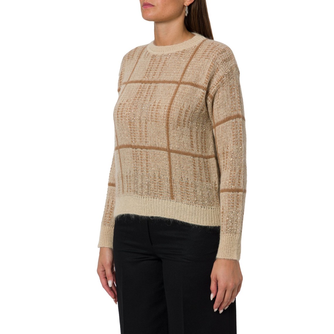 Maglia boxy in lana, mohair e cachemire Mstgondola Max Mara Studio