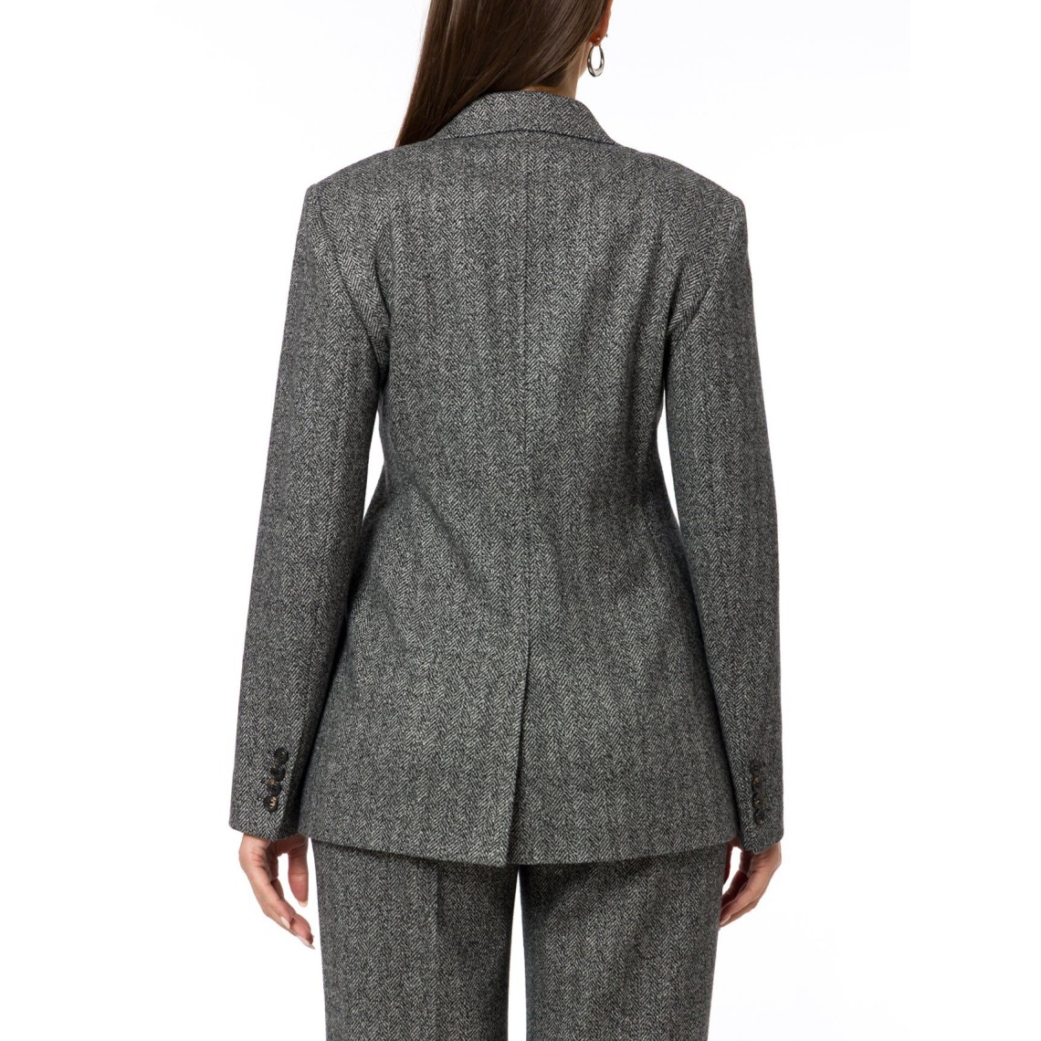 Blazer doppiopetto in jersey jacquard Mstcresta Max Mara Studio