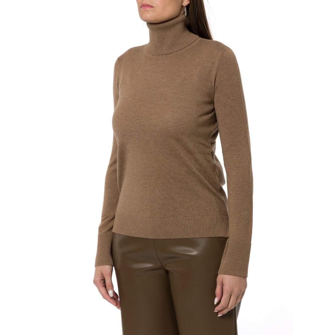 Dolcevita in lana con toppe logate Smmallegra 'S Max Mara
