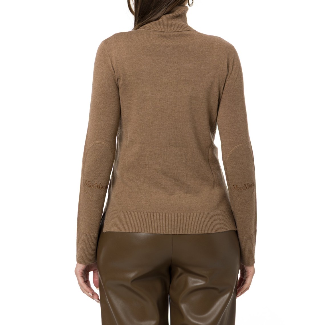 Dolcevita in lana con toppe logate Smmallegra 'S Max Mara