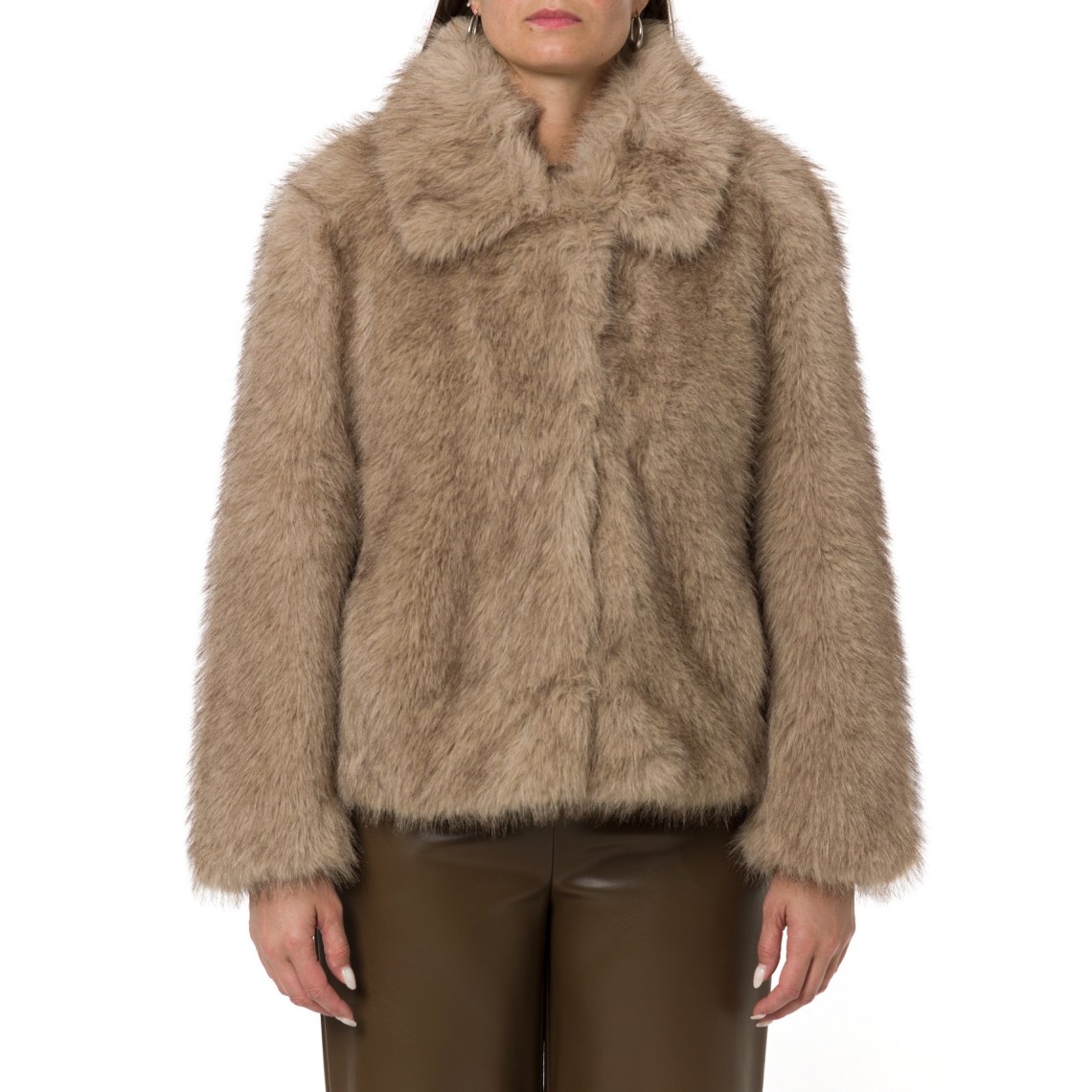 Cappotto corto dalla texture soffice Smmalce 'S Max Mara