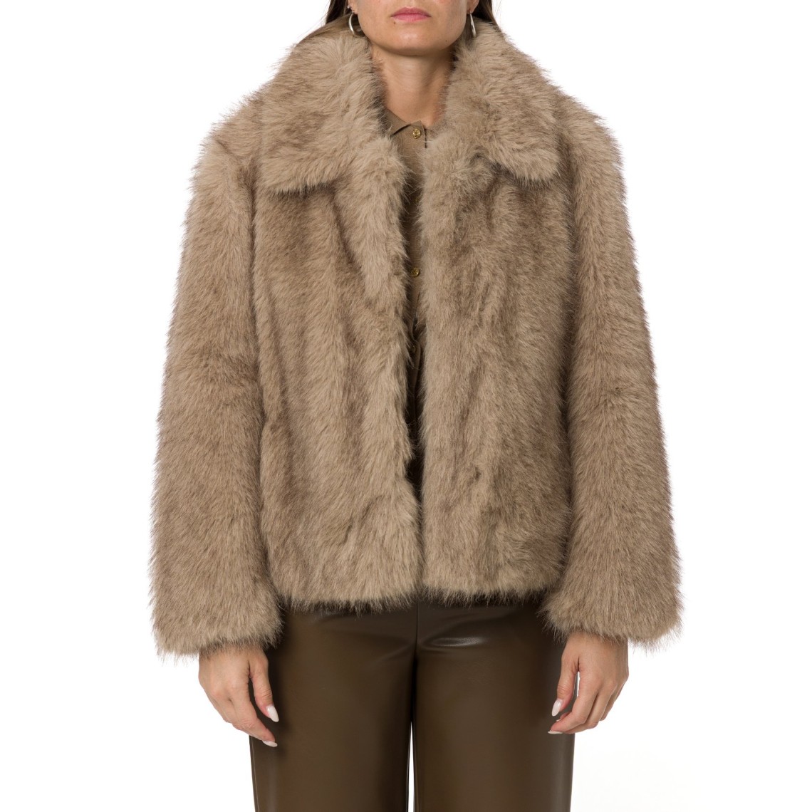 Cappotto corto dalla texture soffice Smmalce 'S Max Mara