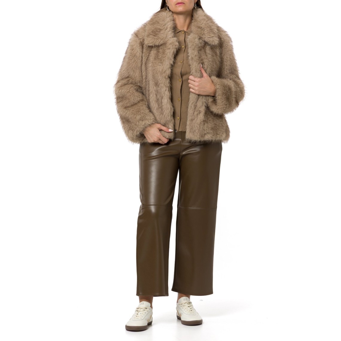Cappotto corto dalla texture soffice Smmalce 'S Max Mara
