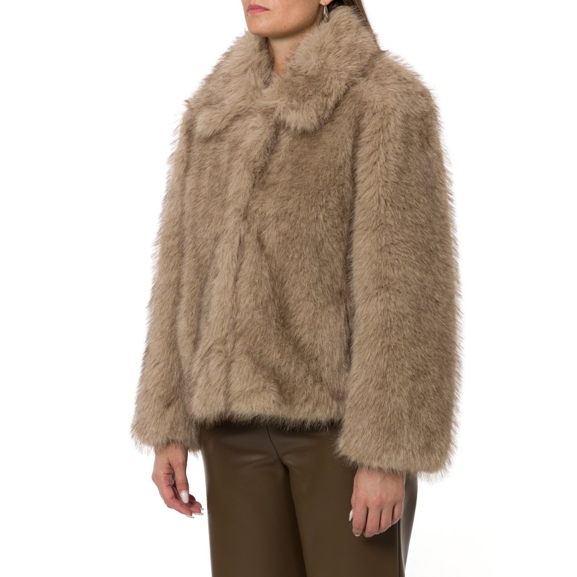 Cappotto corto dalla texture soffice Smmalce 'S Max Mara