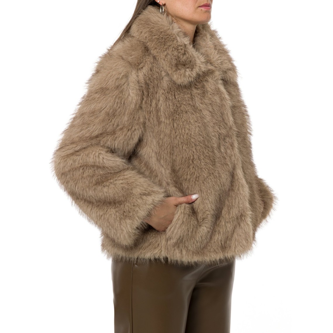 Cappotto corto dalla texture soffice Smmalce 'S Max Mara