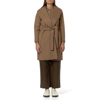 Cappotto a vestaglia in lana double Messi 'S Max Mara