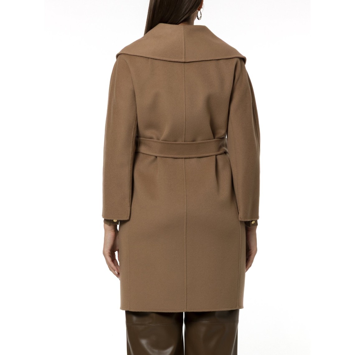 Cappotto a vestaglia in lana double Messi 'S Max Mara
