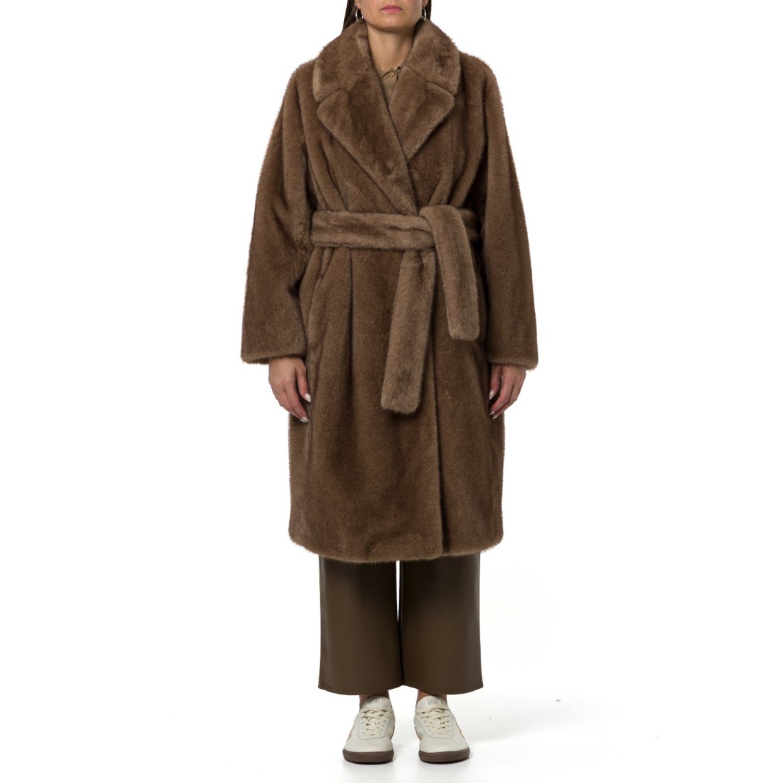 Cappotto a vestaglia dalla texture soffice Smmmiss 'S Max Mara