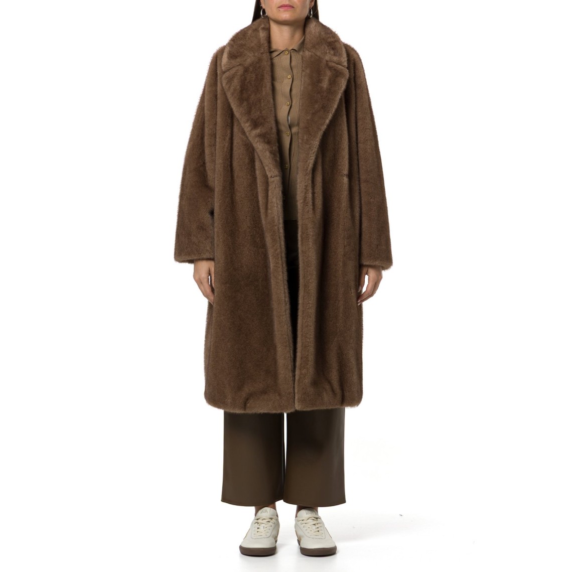 Cappotto a vestaglia dalla texture soffice Smmmiss 'S Max Mara