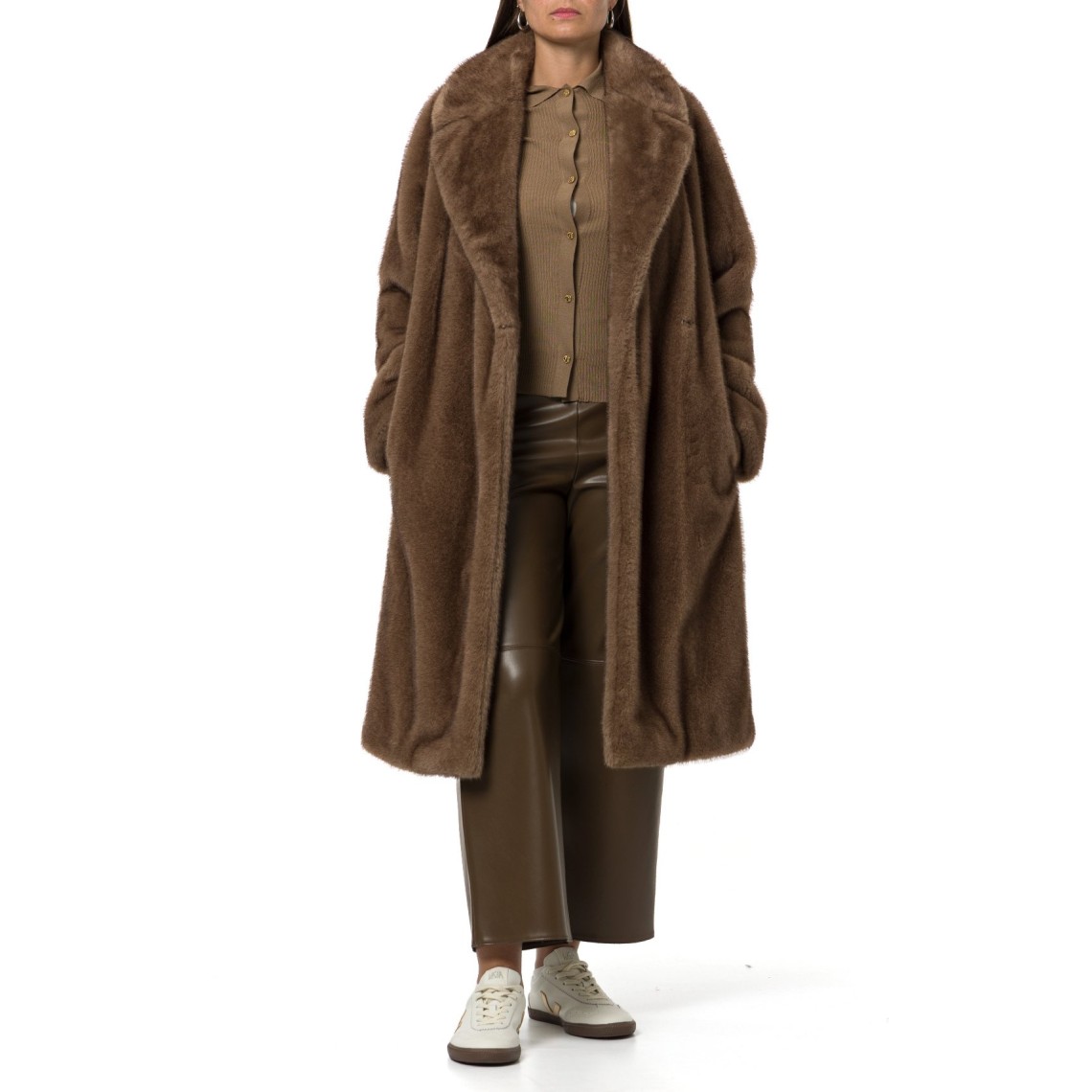 Cappotto a vestaglia dalla texture soffice Smmmiss 'S Max Mara