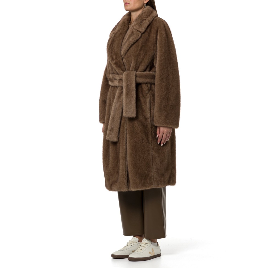 Cappotto a vestaglia dalla texture soffice Smmmiss 'S Max Mara