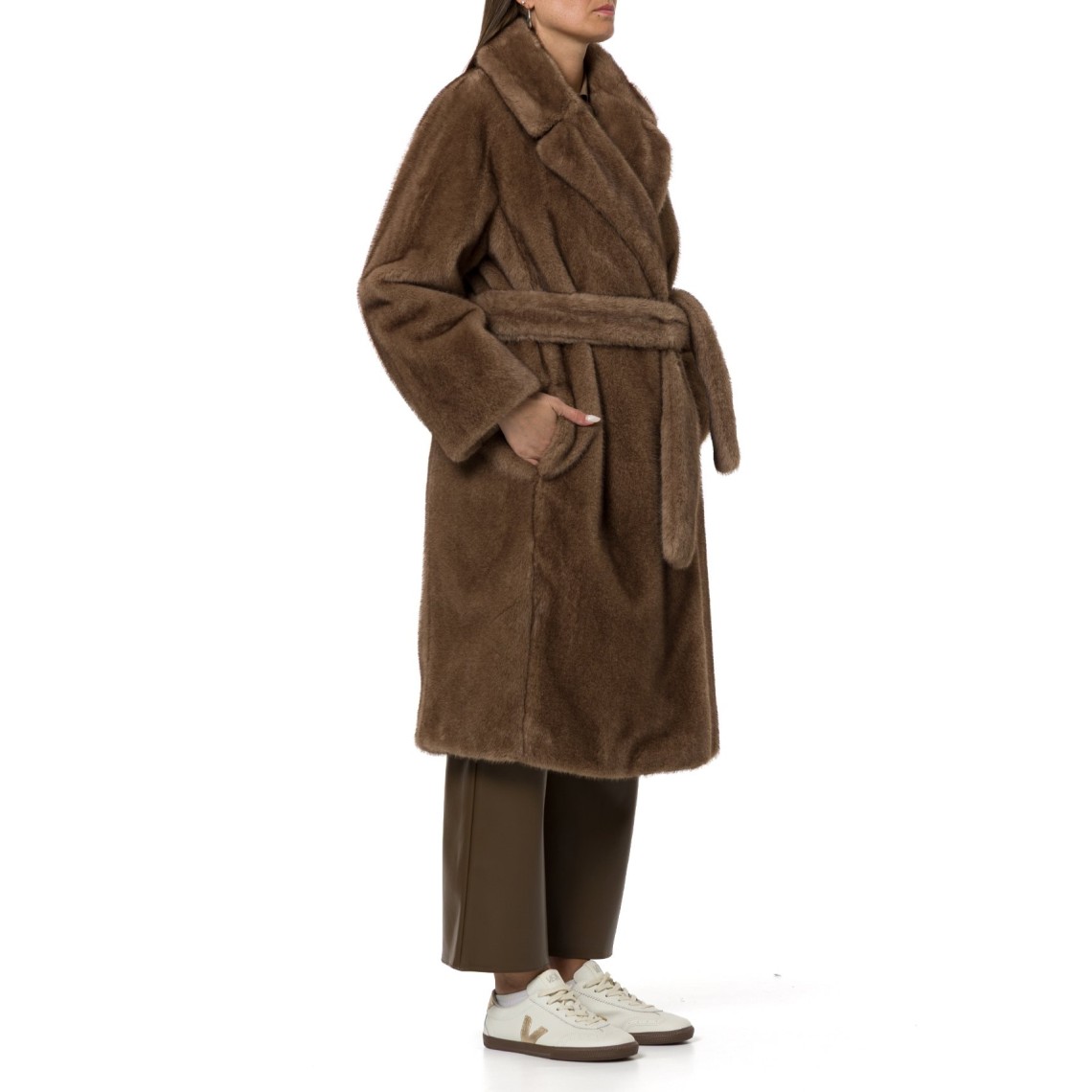 Cappotto a vestaglia dalla texture soffice Smmmiss 'S Max Mara