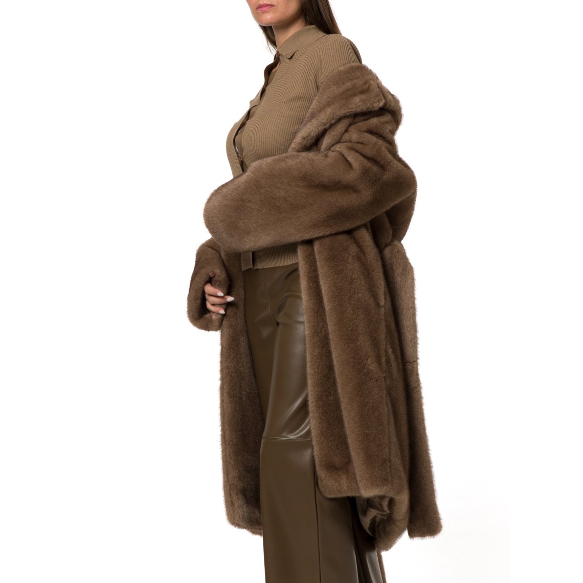 Cappotto a vestaglia dalla texture soffice Smmmiss 'S Max Mara
