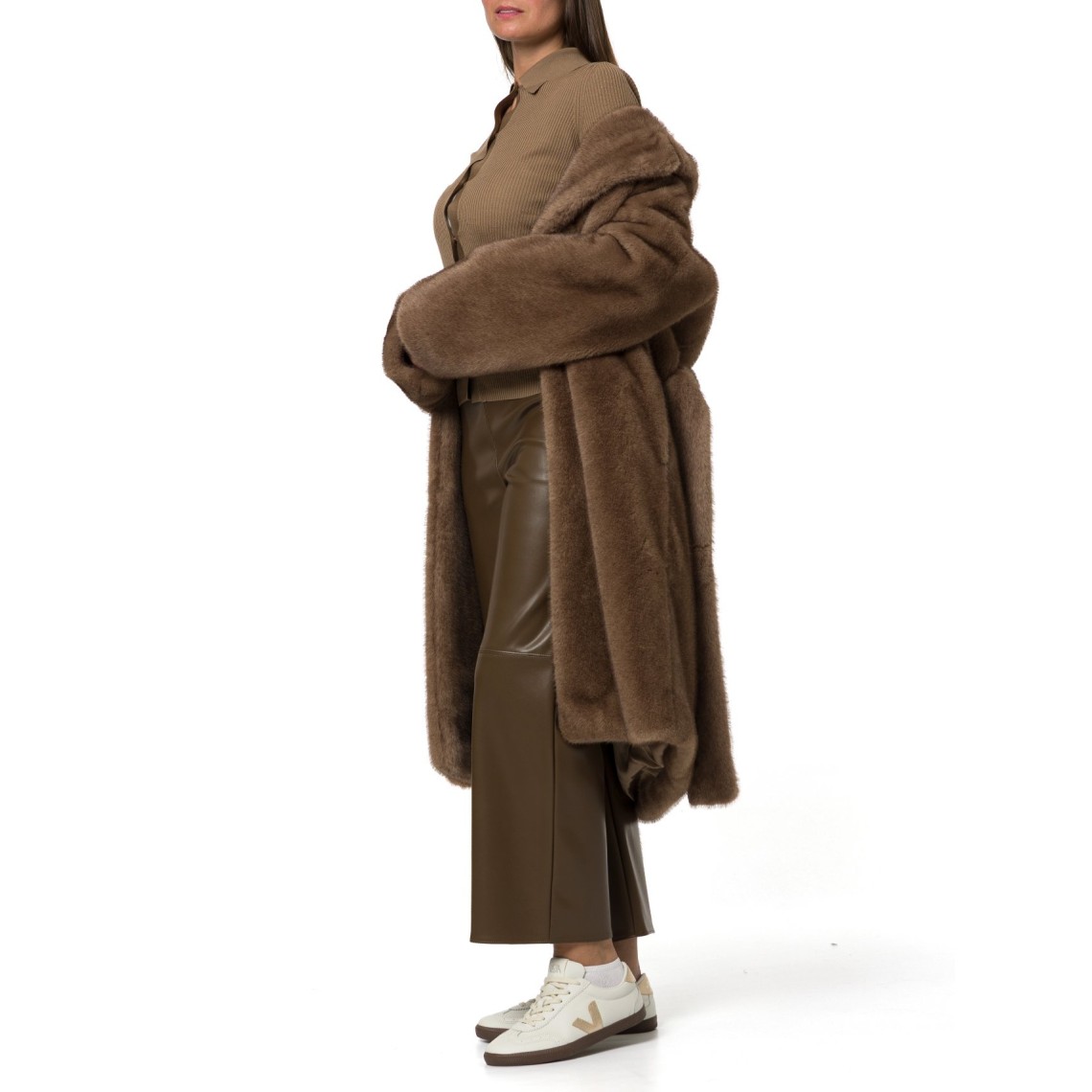 Cappotto a vestaglia dalla texture soffice Smmmiss 'S Max Mara