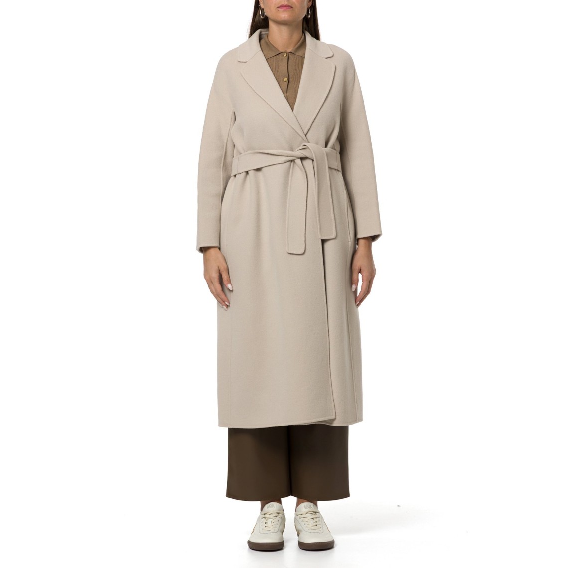 Cappotto midi in drap di lana Esturia 'S Max Mara