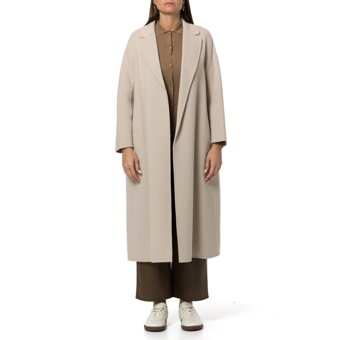 Cappotto midi in drap di lana Esturia 'S Max Mara