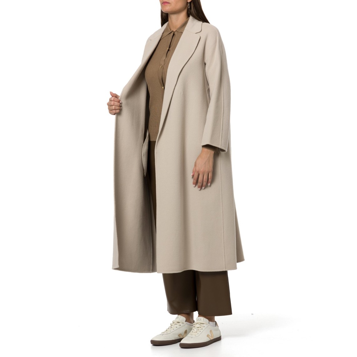 Cappotto midi in drap di lana Esturia 'S Max Mara