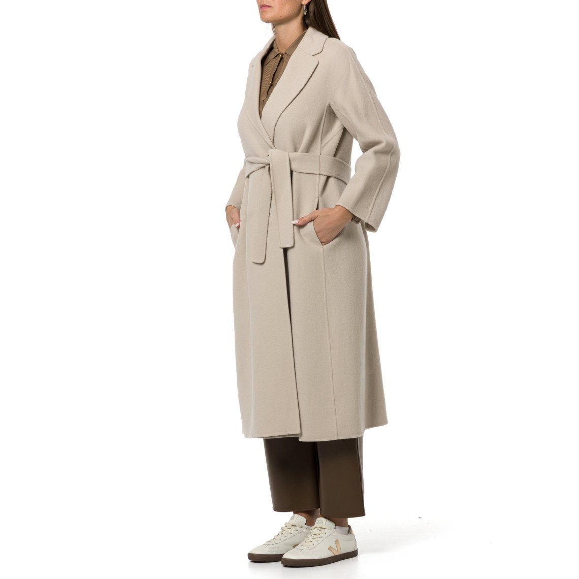 Cappotto midi in drap di lana Esturia 'S Max Mara