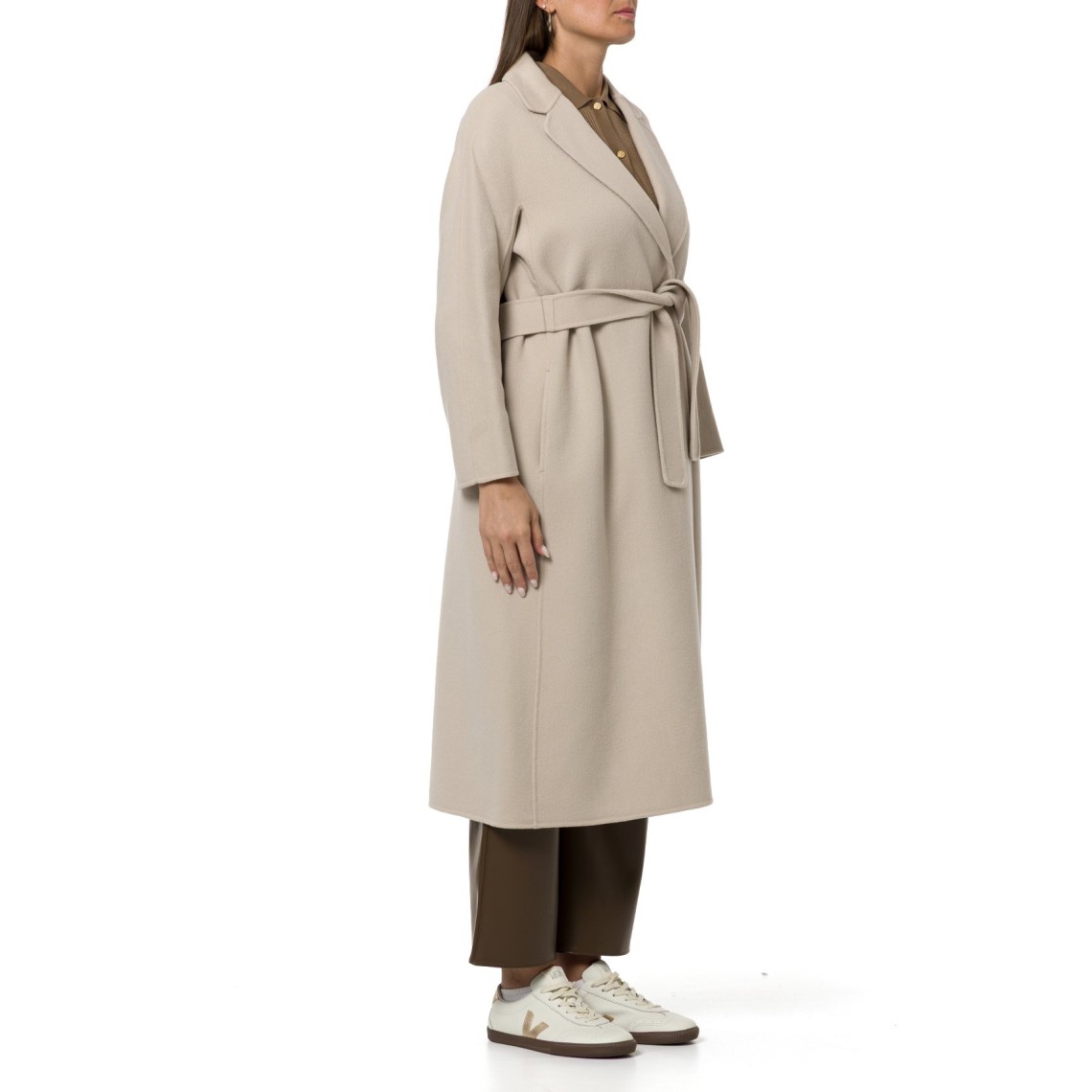Cappotto midi in drap di lana Esturia 'S Max Mara