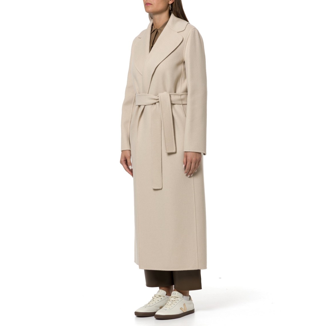 Cappotto a vestaglia in drap di lana Poldo 'S Max Mara