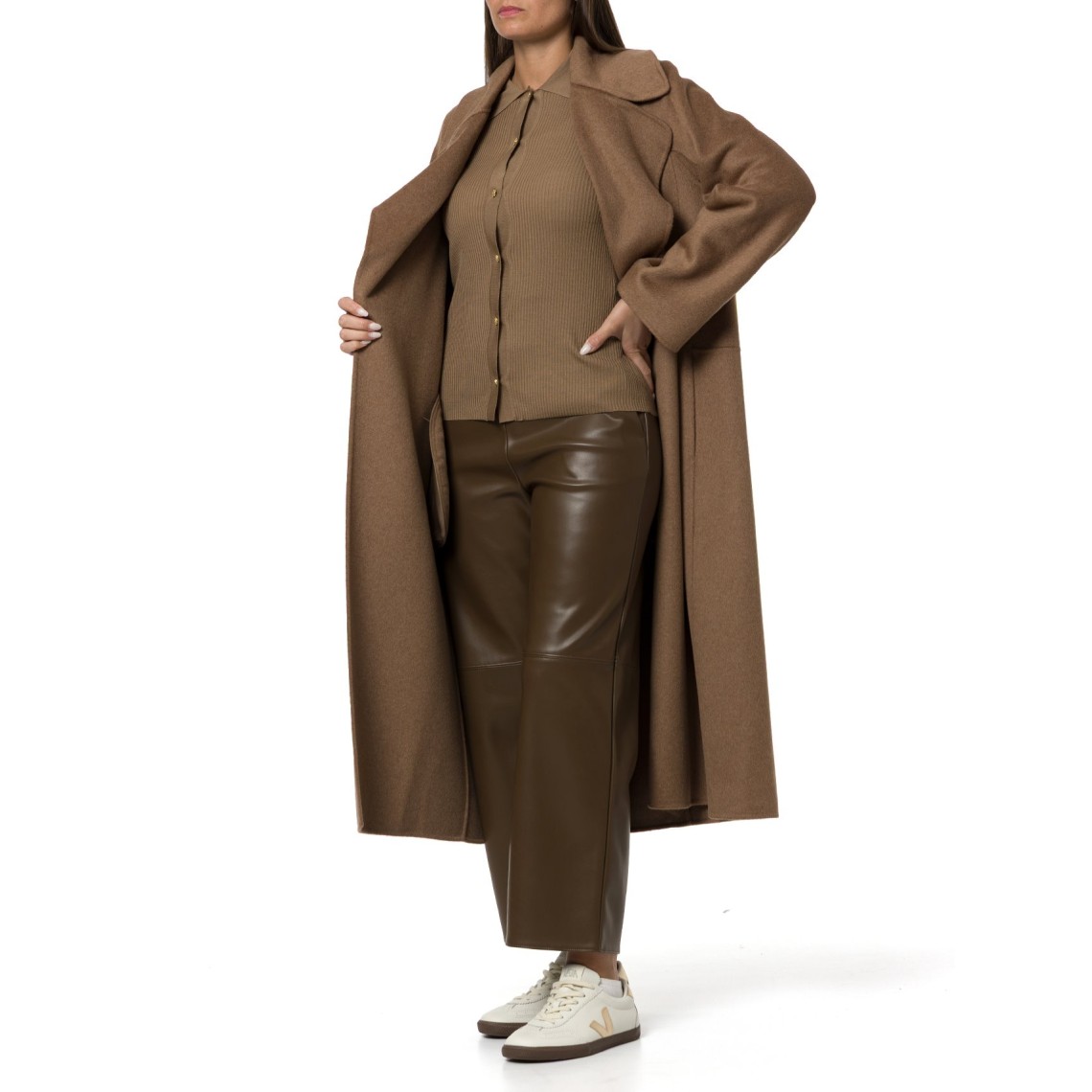 Cappotto midi in lana, cachemire e angora Smmaris 'S Max Mara