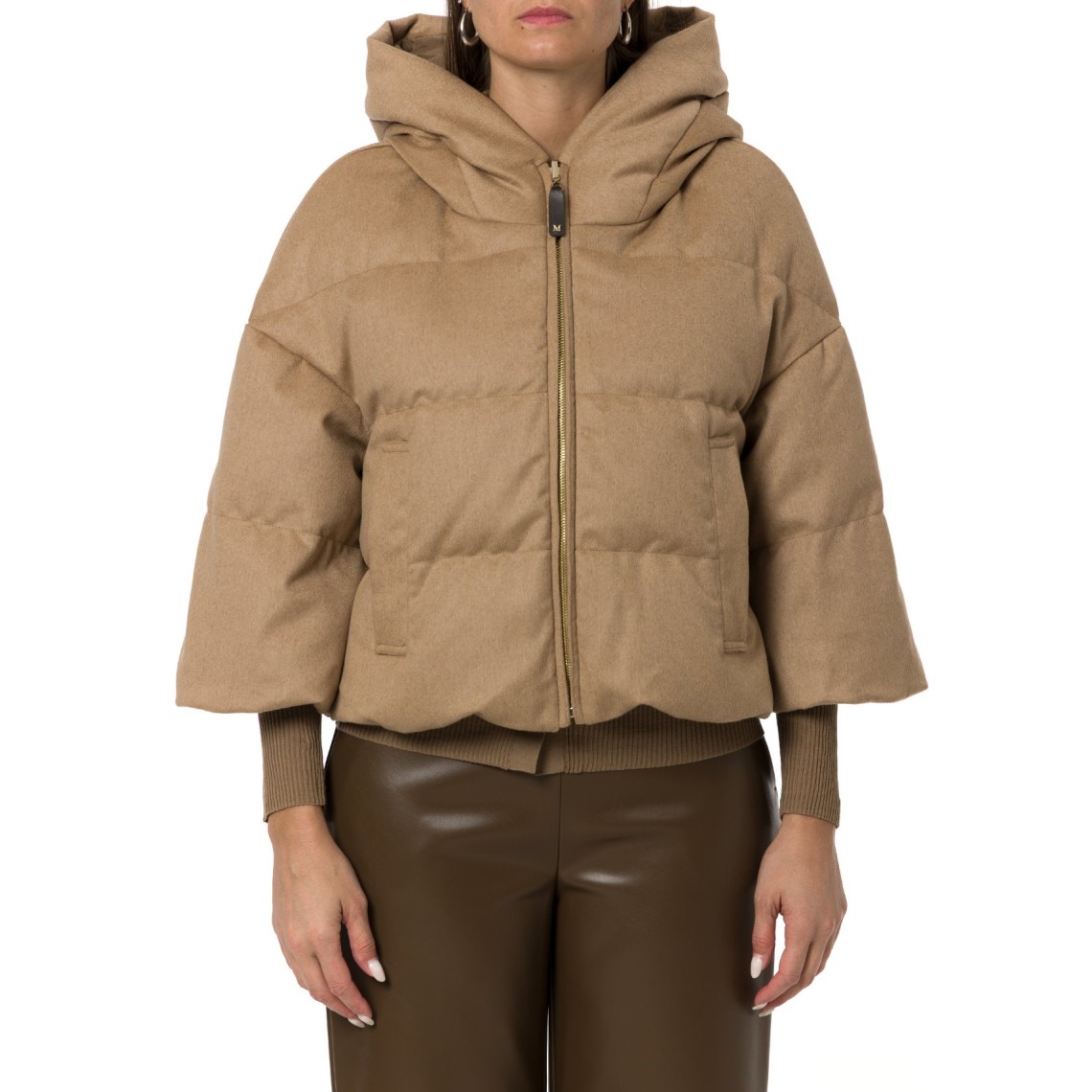 Imbottito a cappa in cammello Mtcpam Max Mara The Cube