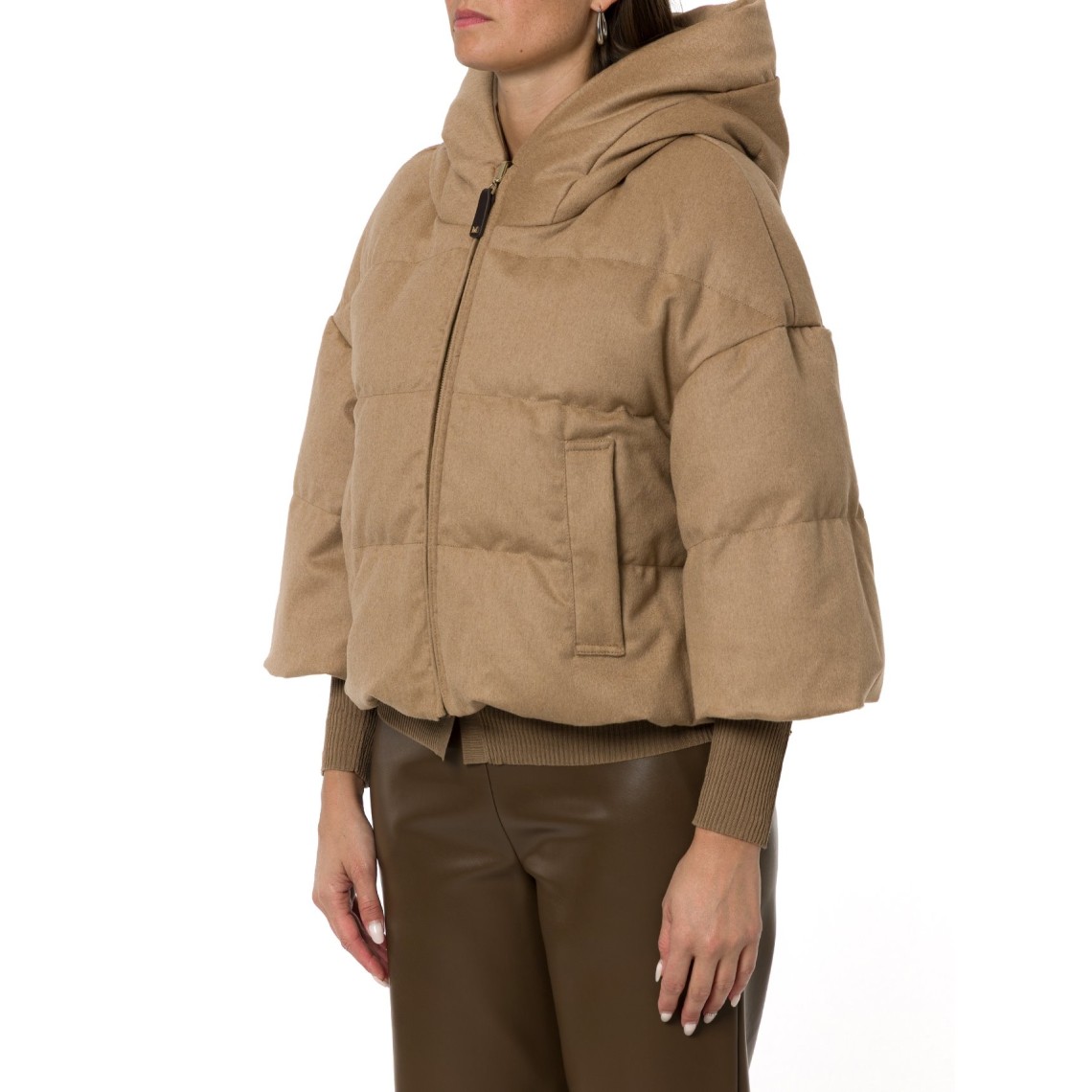 Imbottito a cappa in cammello Mtcpam Max Mara The Cube
