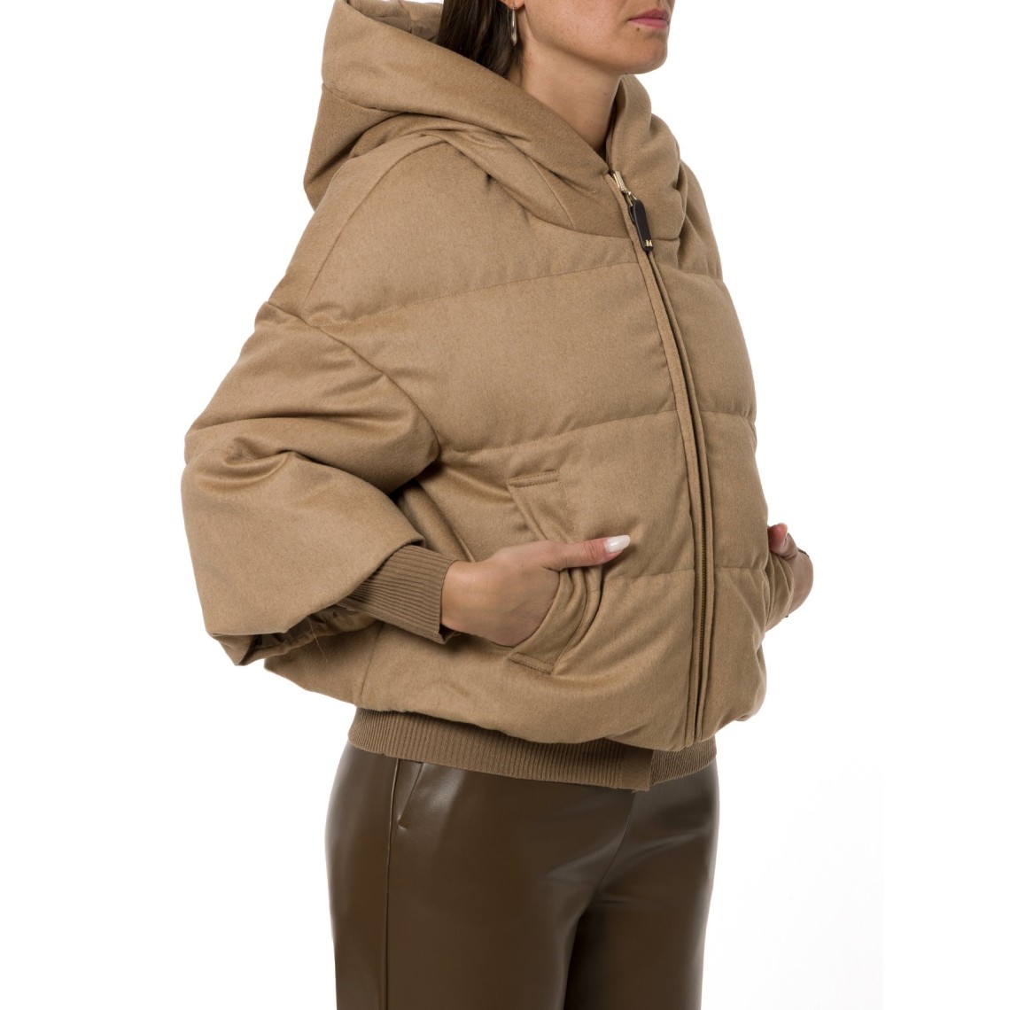 Imbottito a cappa in cammello Mtcpam Max Mara The Cube