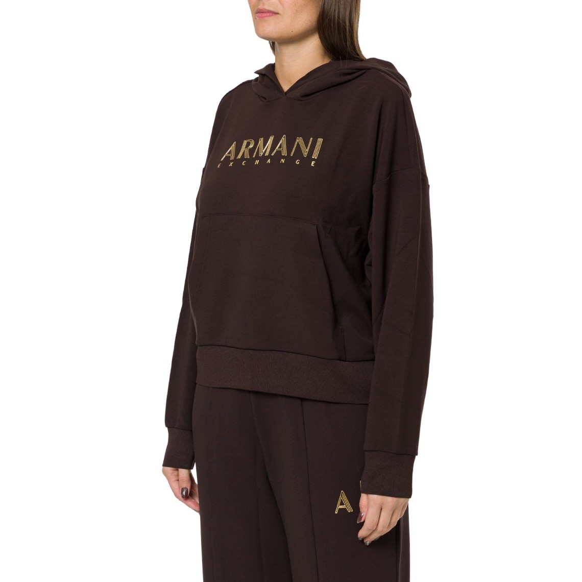 Felpa con cappuccio Armani Exchange