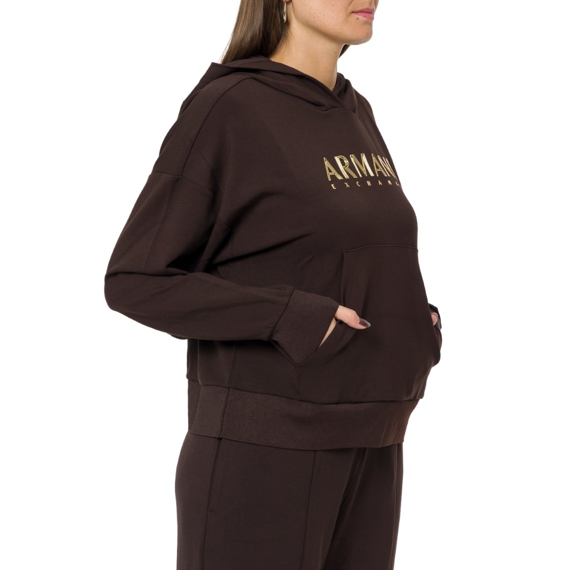 Felpa con cappuccio Armani Exchange