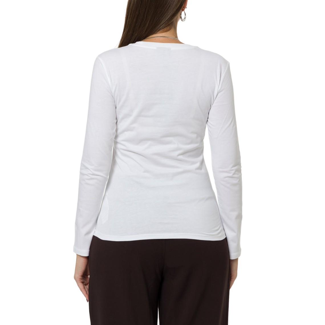 T-shirt a manica lunga Armani Exchange