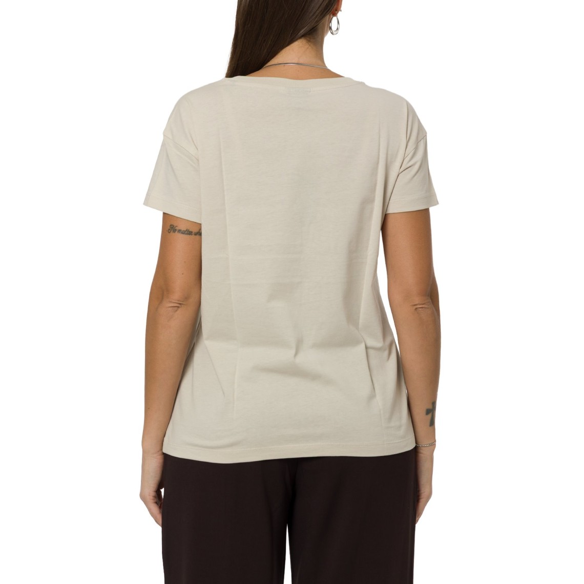 T-shirt over in jersey Armani Exchange