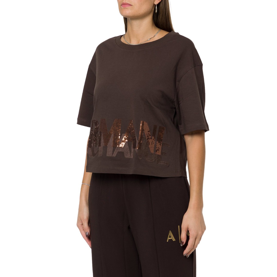 T-shirt regular in jersey Armani Exchange