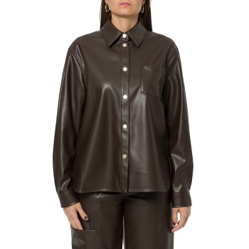 Overshirt in similpelle Armani Exchange