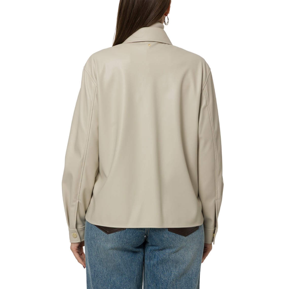 Overshirt in similpelle Armani Exchange