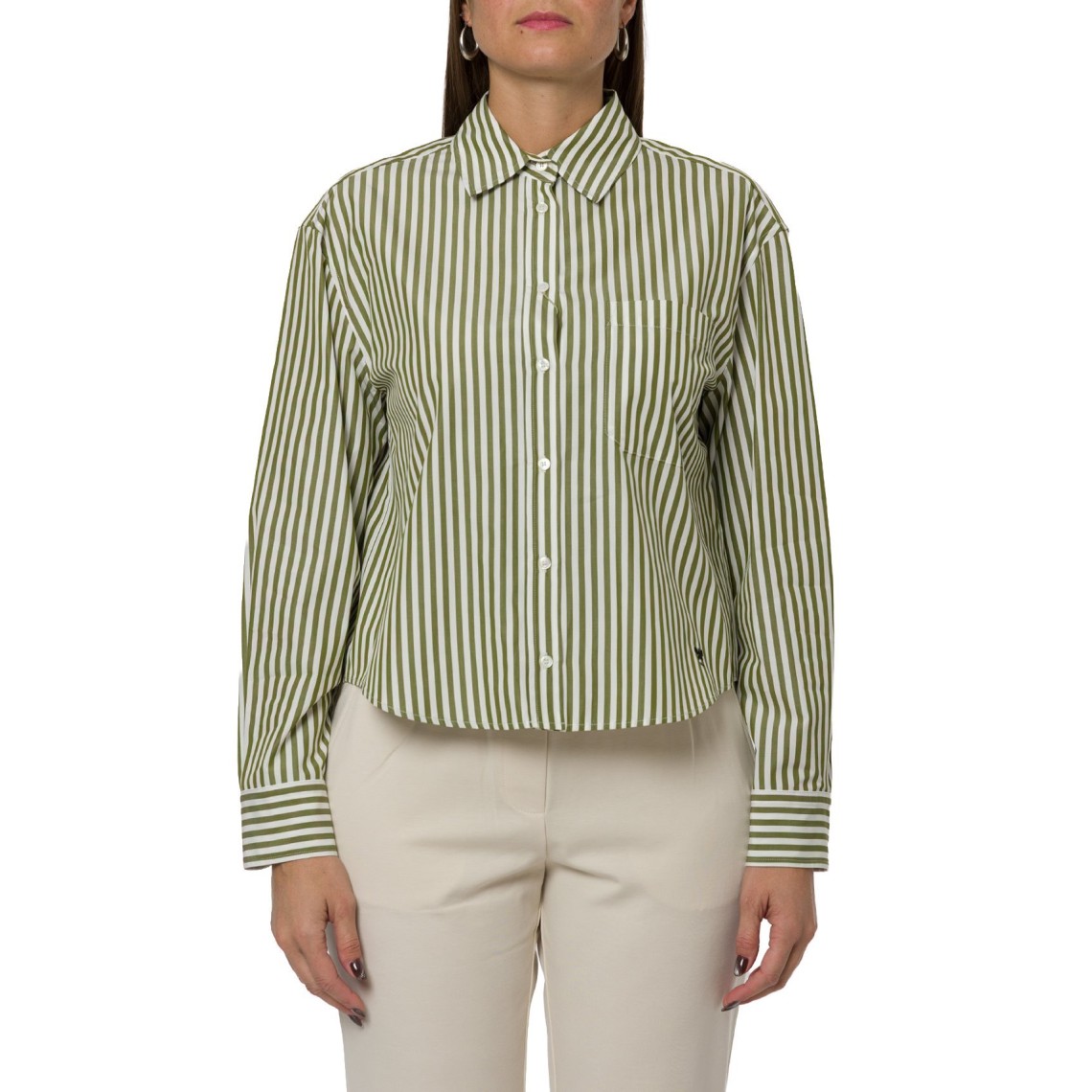 Camicia in popeline di cotone Wkdpanetto Weekend Max Mara