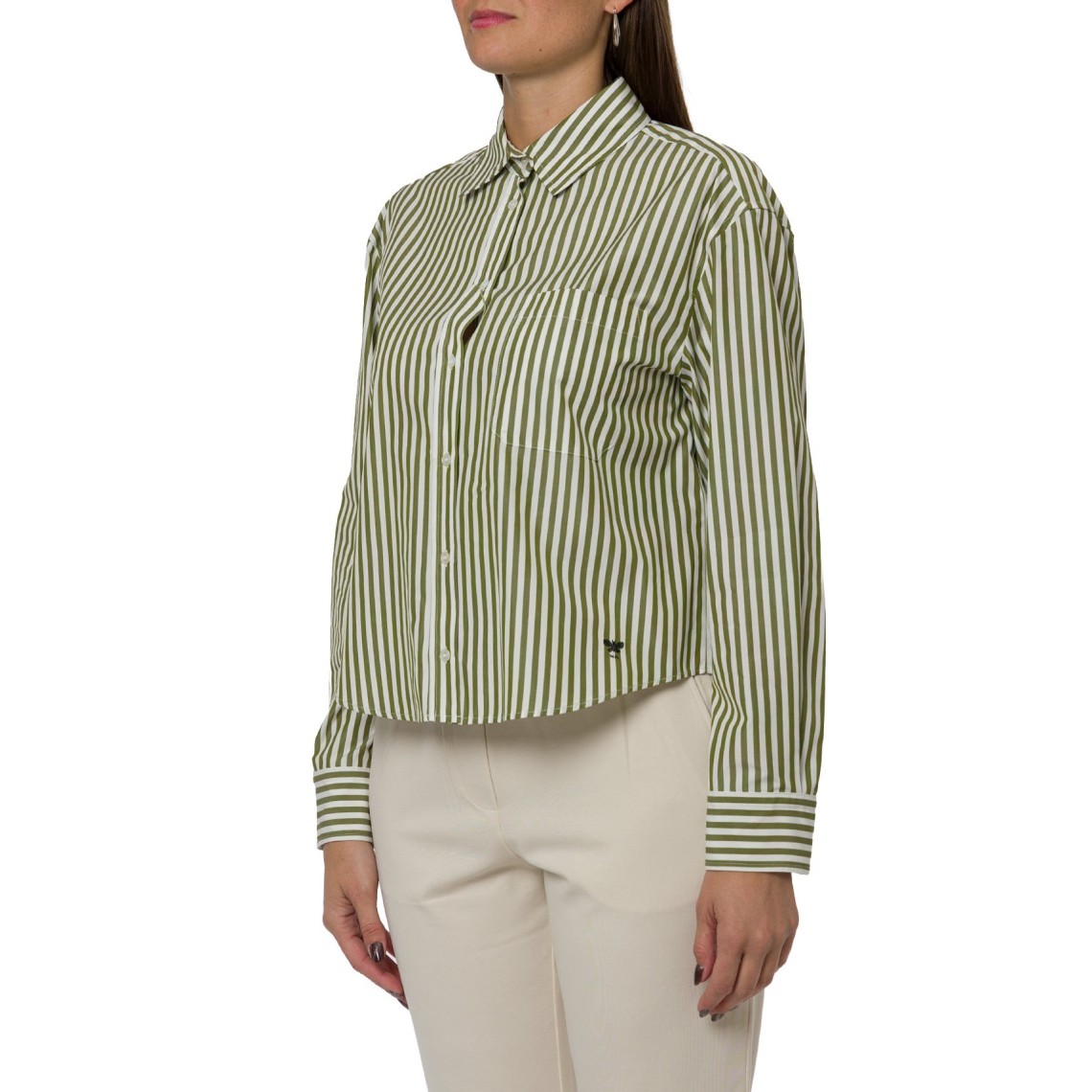 Camicia in popeline di cotone Wkdpanetto Weekend Max Mara