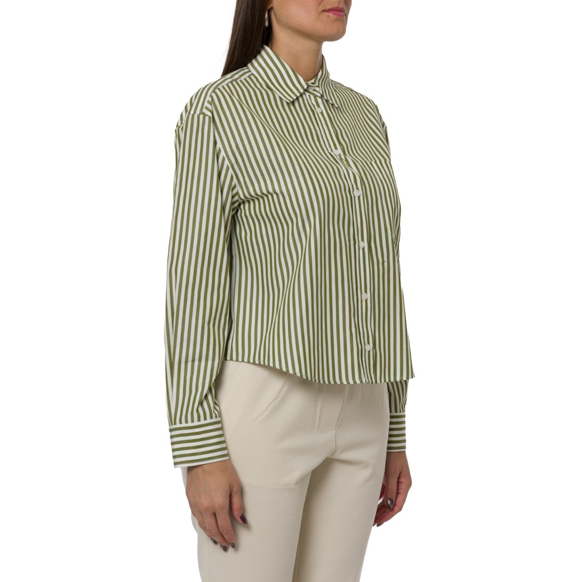 Camicia in popeline di cotone Wkdpanetto Weekend Max Mara