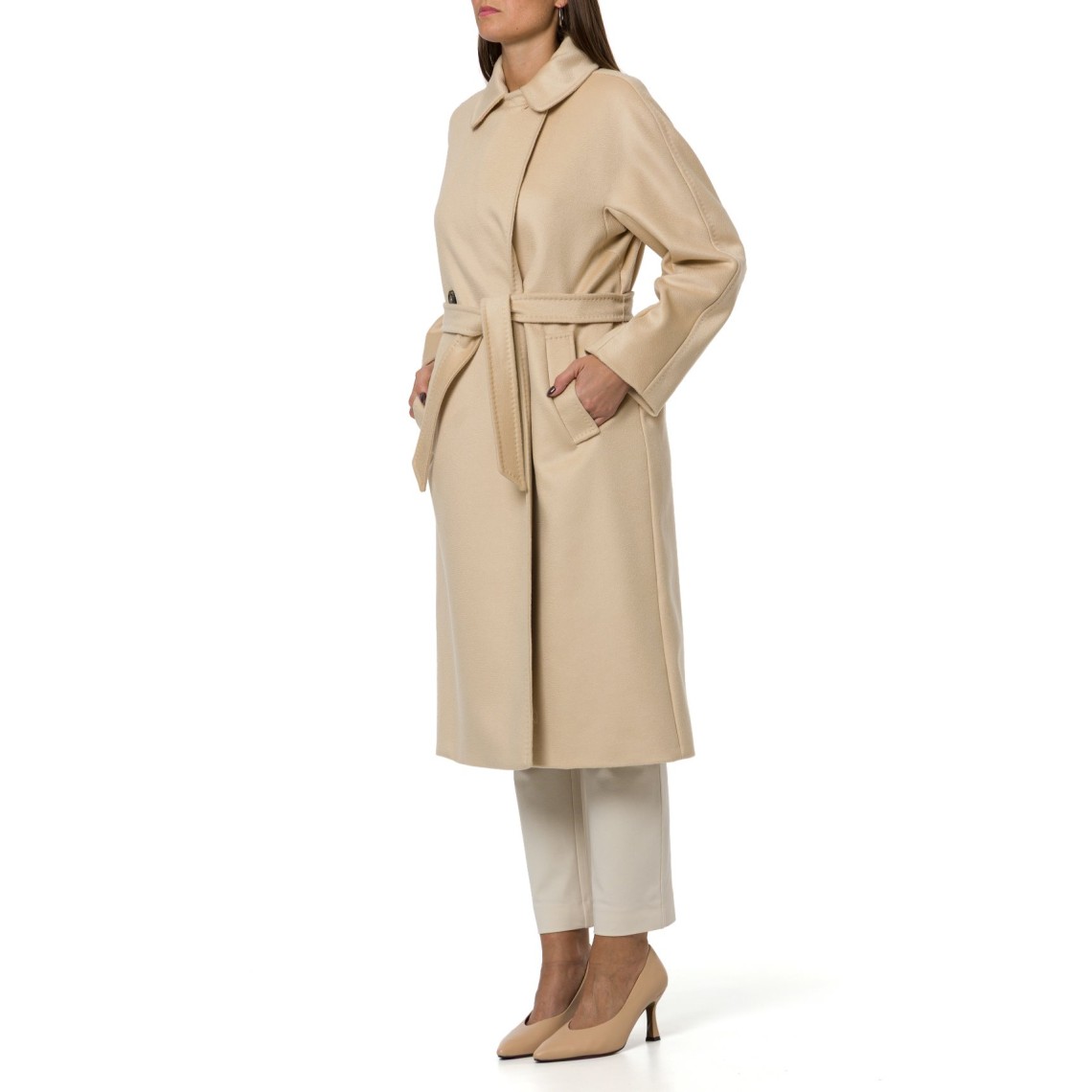 Cappotto doppiopetto in lana Wkdresina Weekend Max Mara