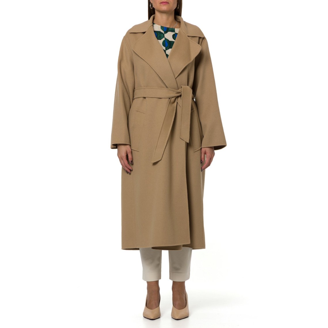 Cappotto in doppio di mista lana Wkdoperoso Weekend Max Mara