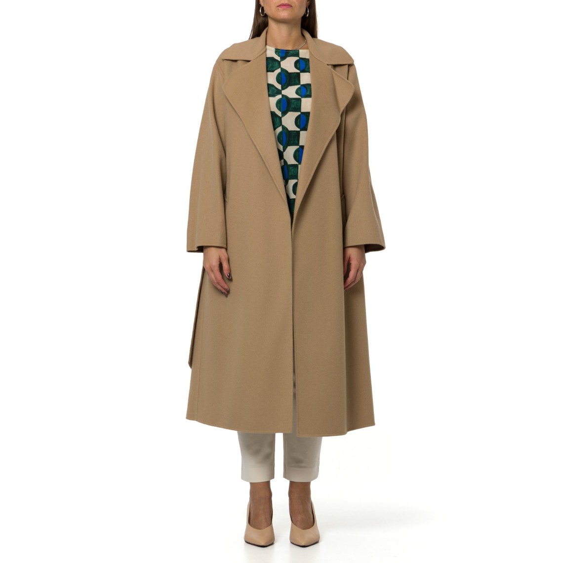 Cappotto in doppio di mista lana Wkdoperoso Weekend Max Mara