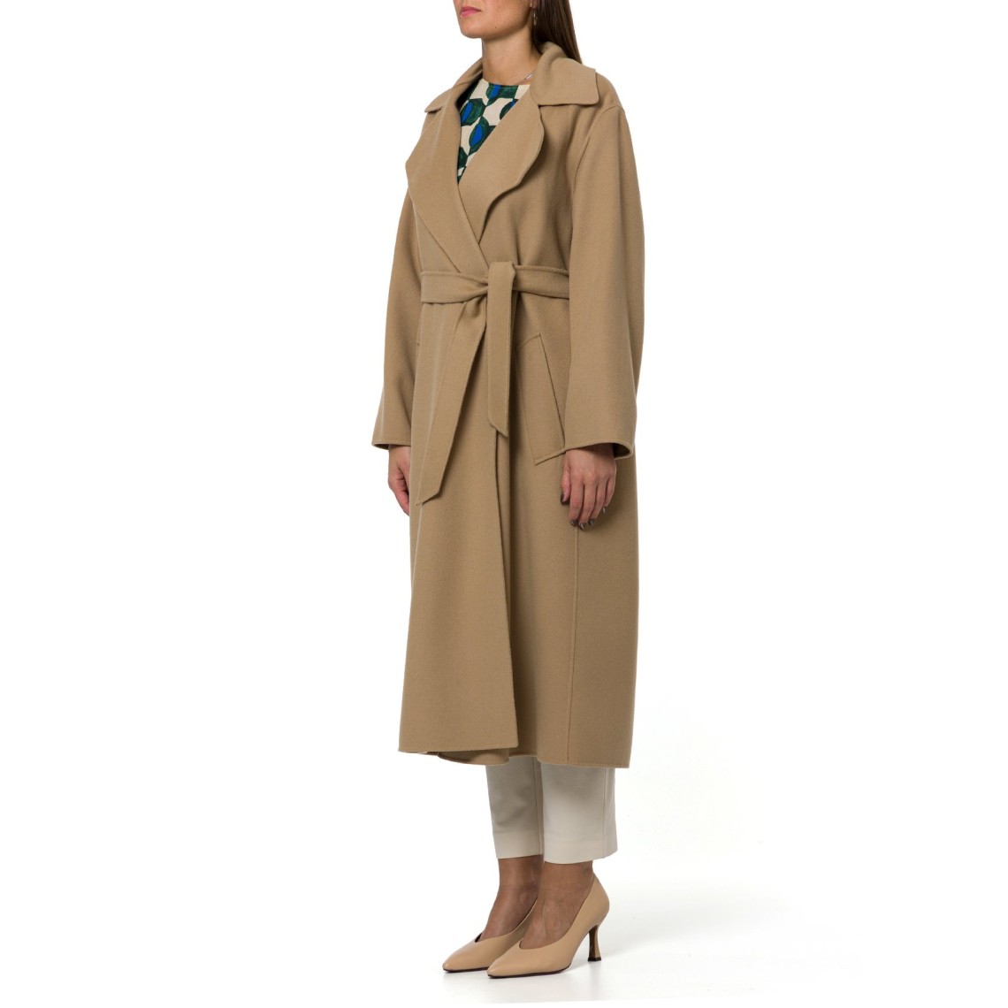 Cappotto in doppio di mista lana Wkdoperoso Weekend Max Mara