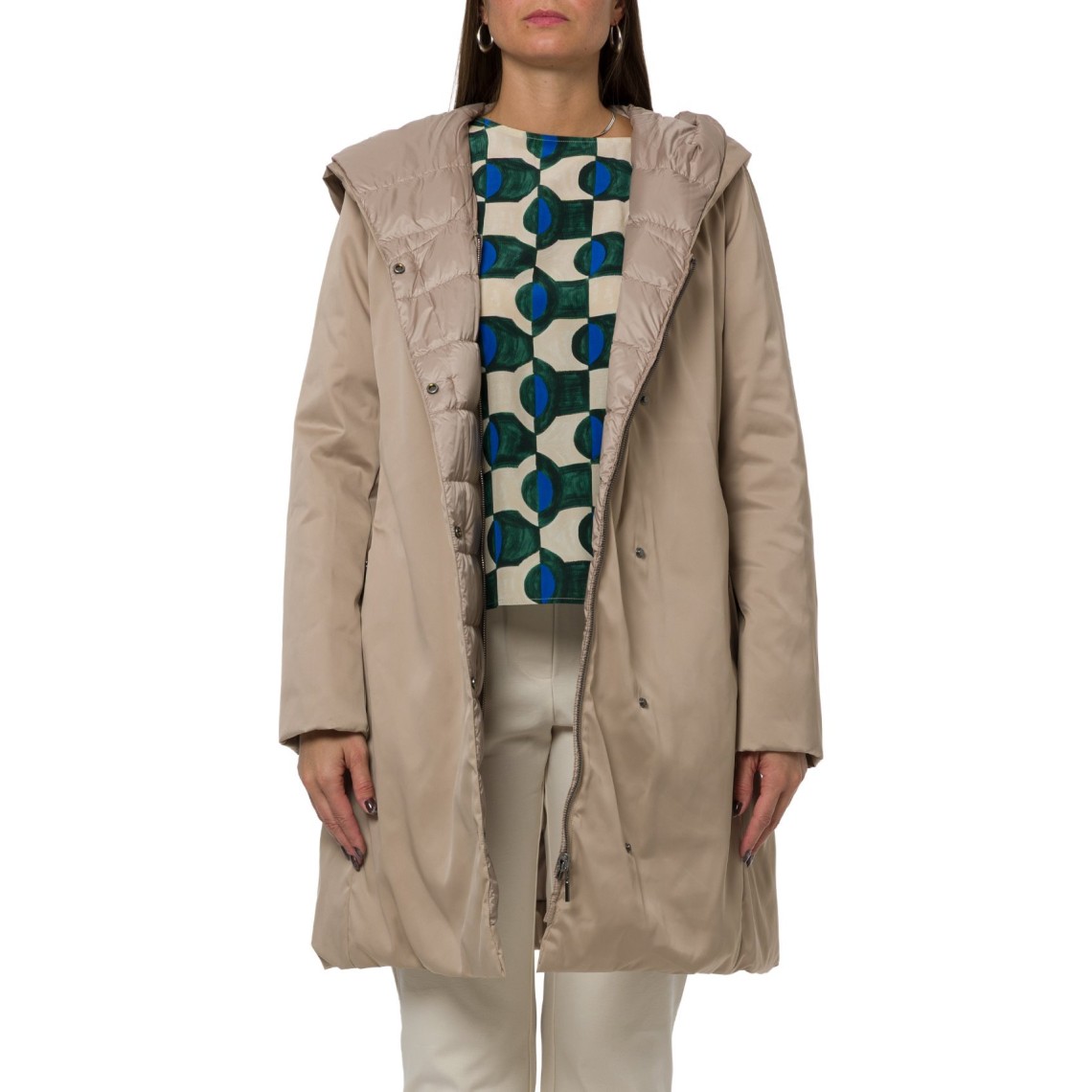 Piumino reversibile in taffetà antigoccia Wkduggioso Weekend Max Mara