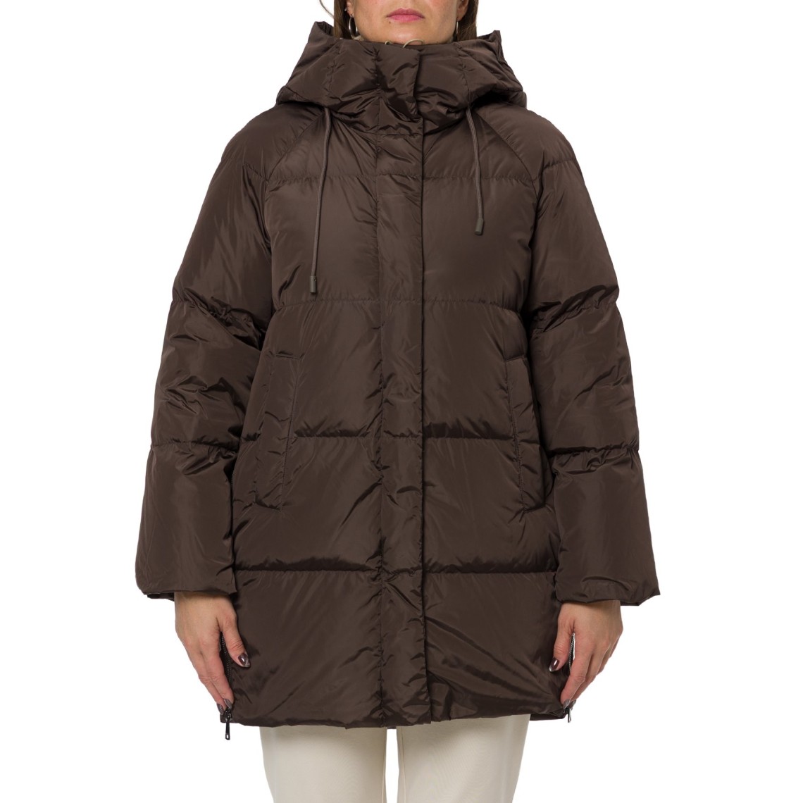 Parka midi in taffettà antigoccia Wkdnewbembo Weekend Max Mara