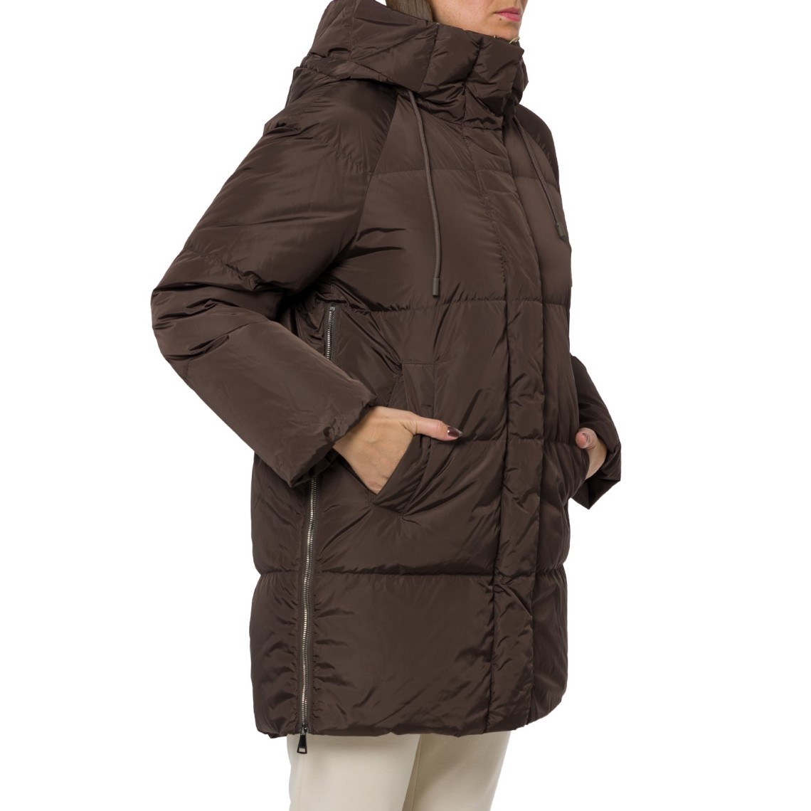 Parka midi in taffettà antigoccia Wkdnewbembo Weekend Max Mara